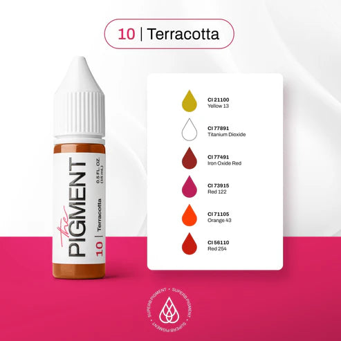 Lips PMU Pigment - 10 Terracotta