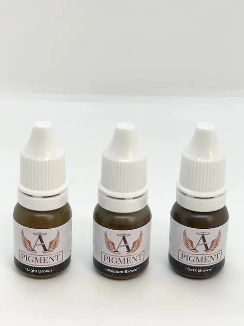 BA】マイクロブレーディング 色素3本セット ライト・ミディアム BA】マイクロブレーディング 色素3本セット ライト・ミディアム