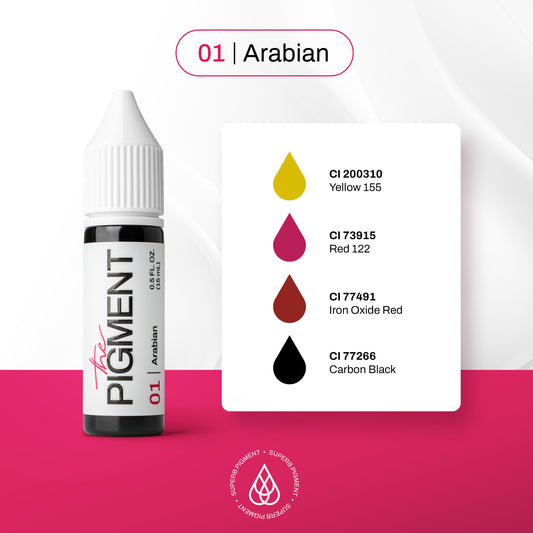 Eyebrows PMU Pigment - 01 Arabian