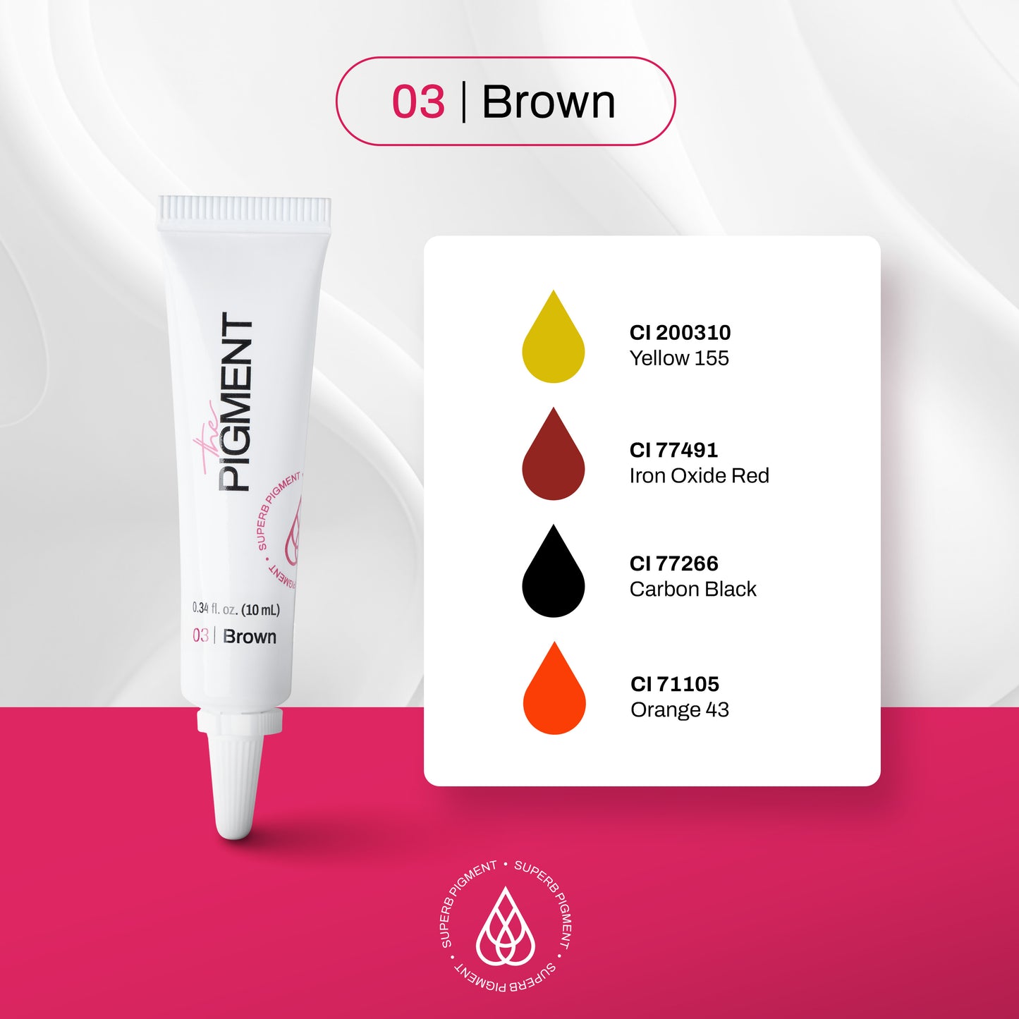 Microblading Pigment - Brown 3