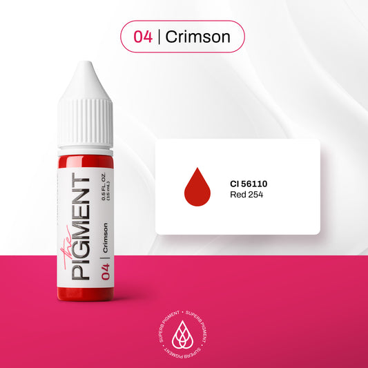 Lips PMU Pigment - 04 Crimson