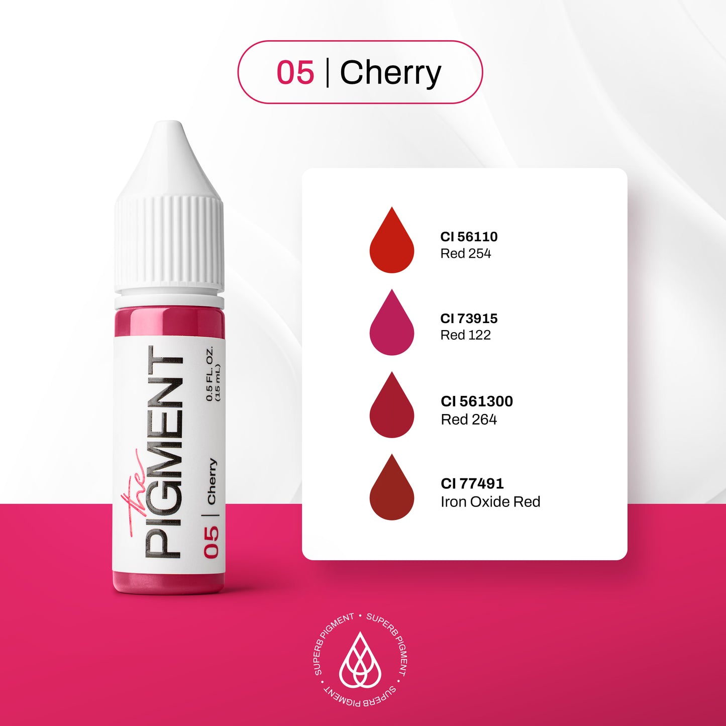 Lips PMU Pigment - 05 Cherry