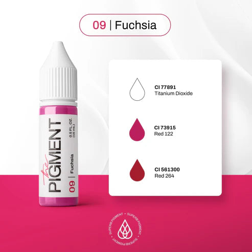 Lips PMU Pigment - 09 Fuchsia