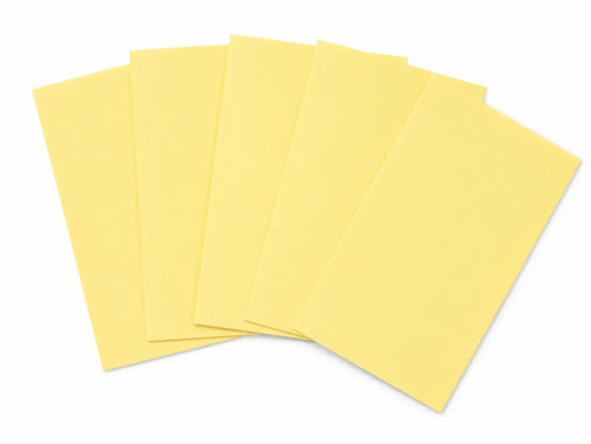 練習用シート　Cream Yellow（WX01 ）医療アートメイクコンテスト用