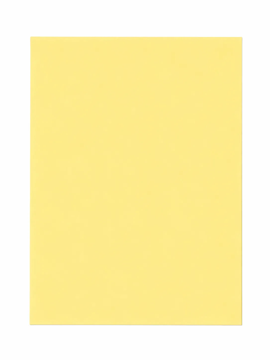 練習用シート　Cream Yellow（WX01 ）医療アートメイクコンテスト用