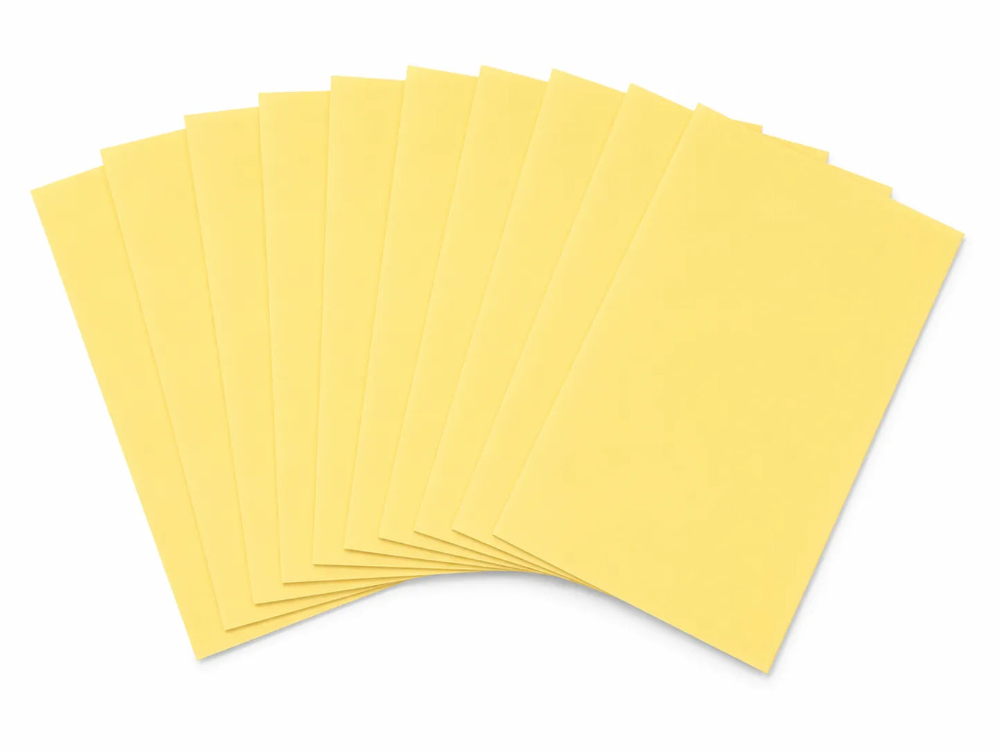 練習用シート　Cream Yellow（WX01 ）医療アートメイクコンテスト用