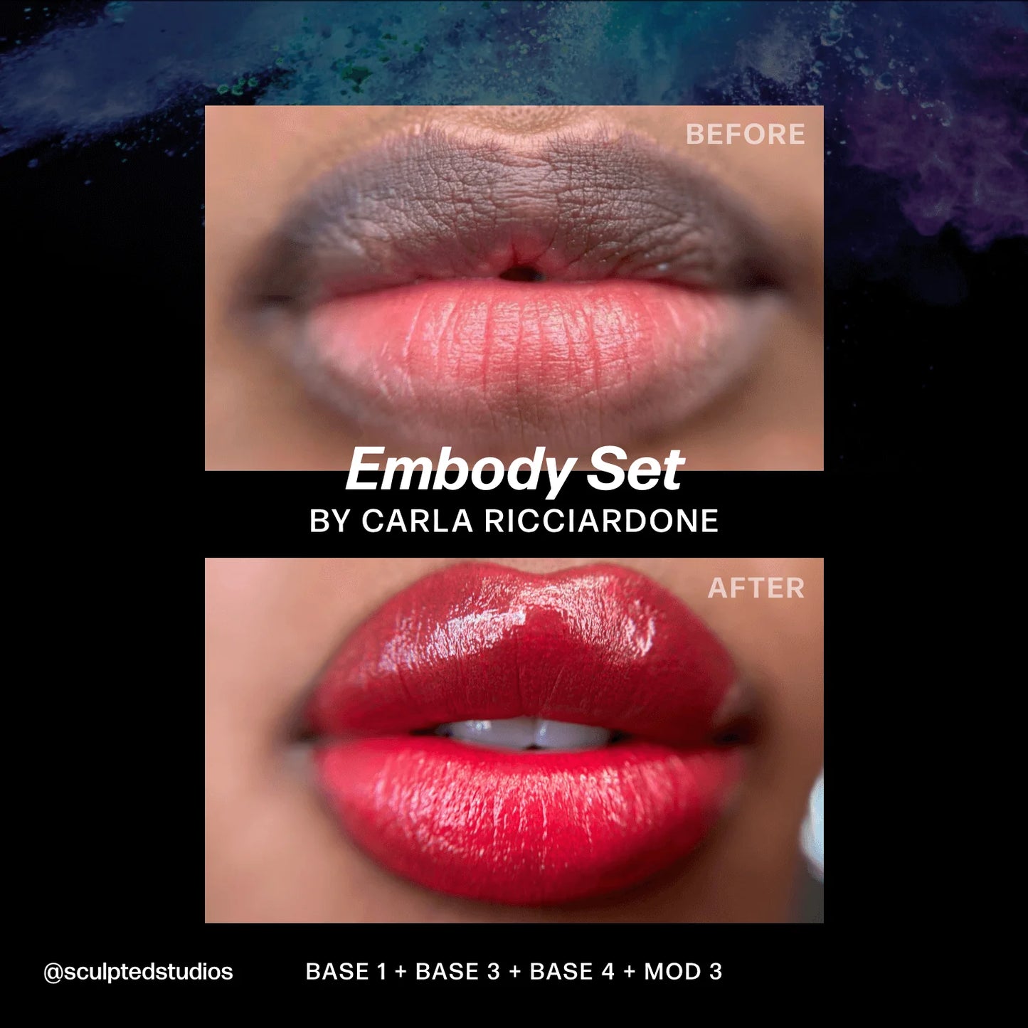 LUXE Carla Ricciardone Embody Set β PMU ink