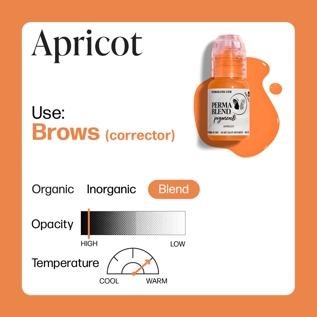 Apricot – PMU ink Apricot – PMU ink