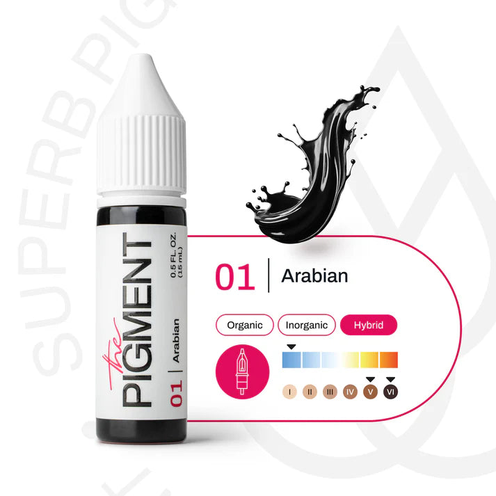 Eyebrows PMU Pigment - 01 Arabian