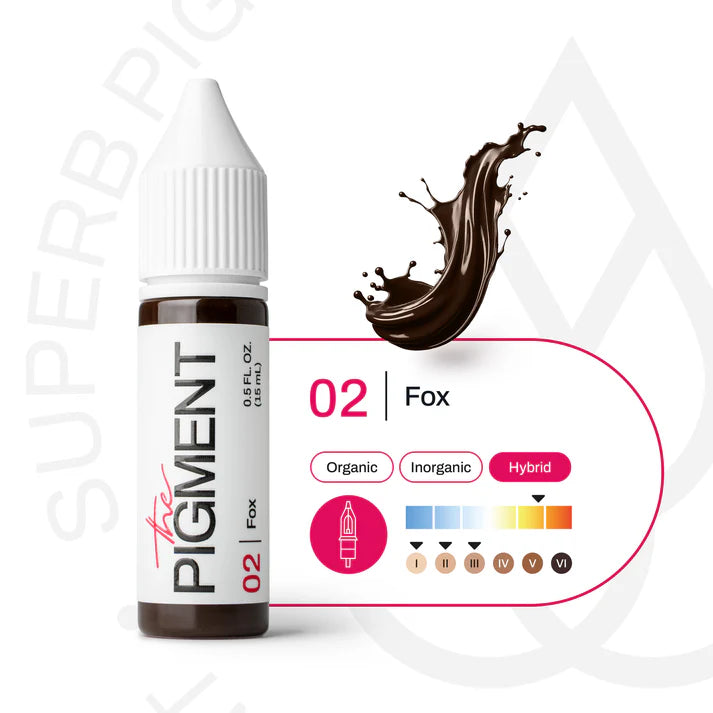 Eyebrows PMU Pigment - 02 Fox