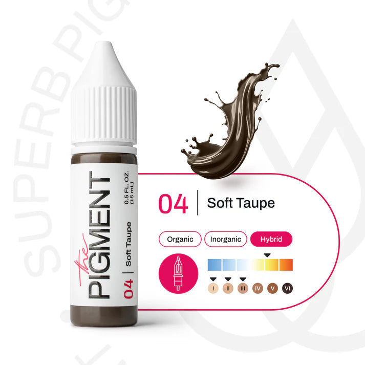 Eyebrows PMU Pigment - 04 Soft Taupe