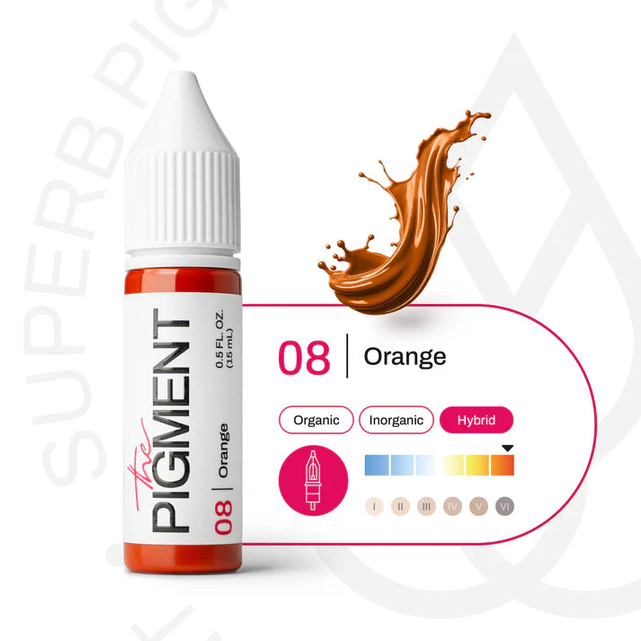 Eyebrows PMU Pigment - 08 Orange