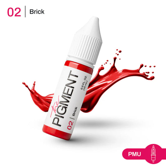 Lips PMU Pigment - 02 Brick