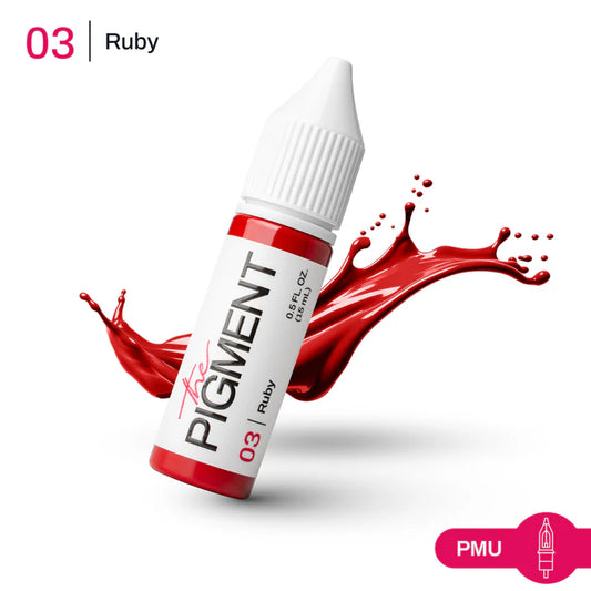 Lips PMU Pigment - 03 Ruby