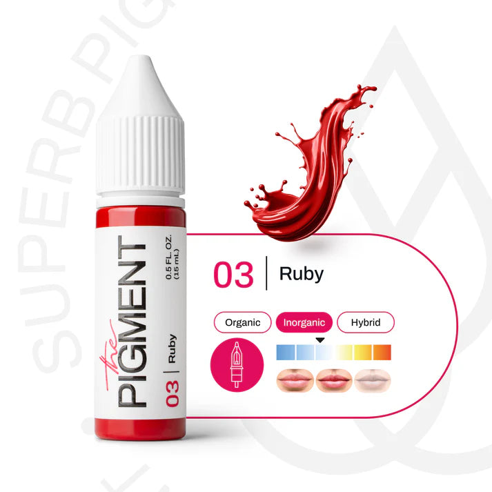 Lips PMU Pigment - 03 Ruby